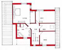 Dachgeschossgrundriss